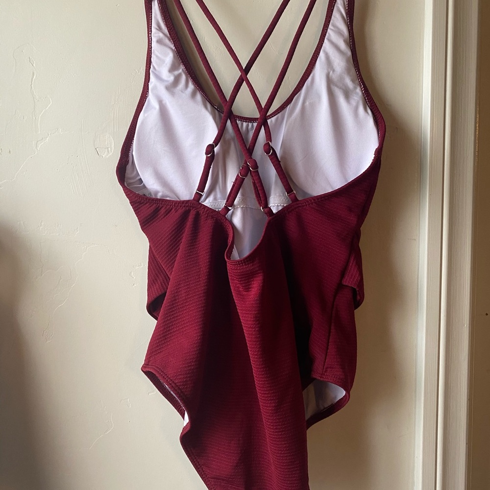 One piece bathing suit